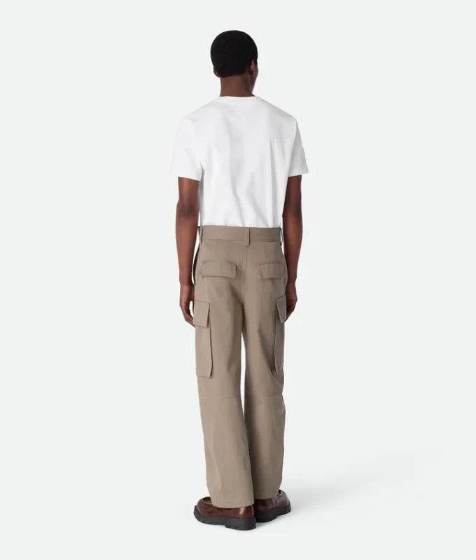 Cotton Twill Cargo Pants