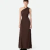 Crepe Viscose Jersey Dress