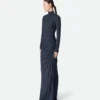 Crepe Viscose Jersey Dress