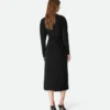 Crepe Viscose Jersey Dress