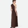 Crepe Viscose Jersey Dress