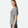 Crushed Cotton Printed Jersey T-Shirt
