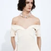 Double Crepe Dress