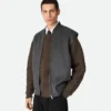 Double Face Wool Gilet
