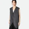 Double Face Wool Gilet