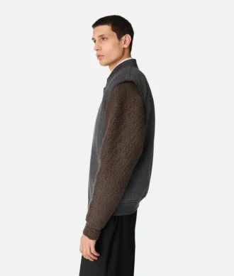 Double Face Wool Gilet