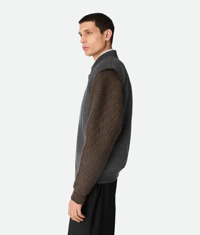 Double Face Wool Gilet