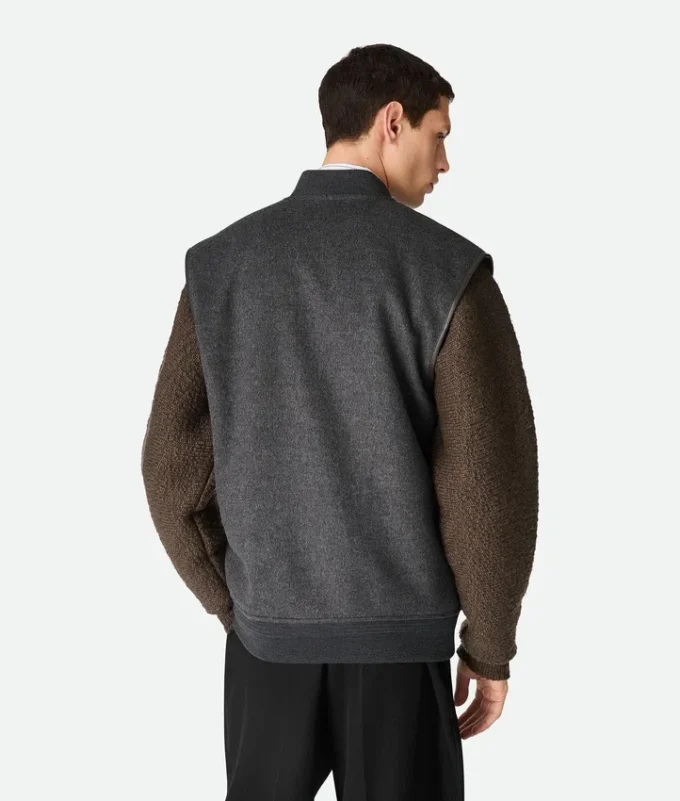 Double Face Wool Gilet