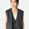 Double Face Wool Gilet