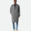 Double Splitable Cashmere Coat