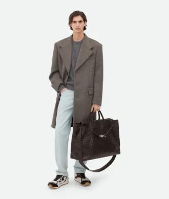 Double Wool and Cashmere Coat