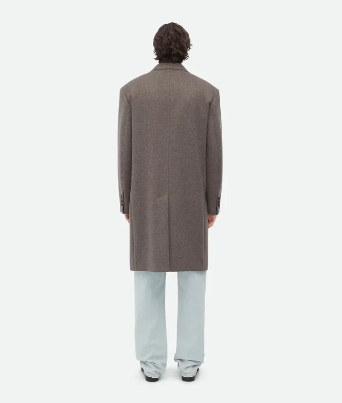 Double Wool and Cashmere Coat