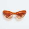 Duo Angle Cat Eye Sunglasses