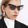 Duo Angle Cat Eye Sunglasses