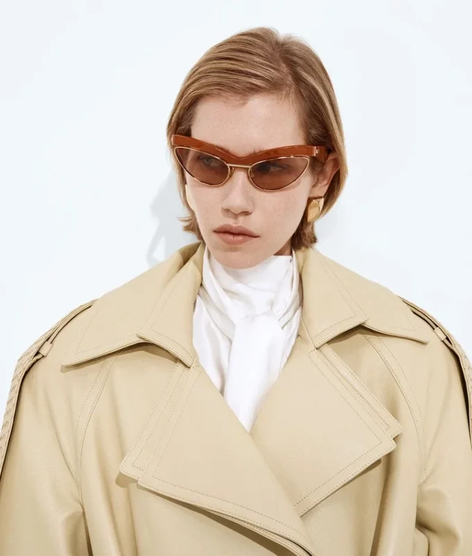 Duo Angle Cat Eye Sunglasses