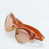 Duo Angle Cat Eye Sunglasses