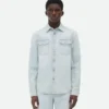 Extra Bleached Denim Overshirt