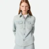 Extra Bleached Denim Shirt