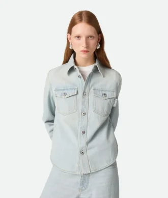 Extra Bleached Denim Shirt