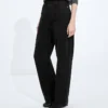 Faded Black Wide Leg Jeans