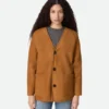 Felted Merino Shearling Coat
