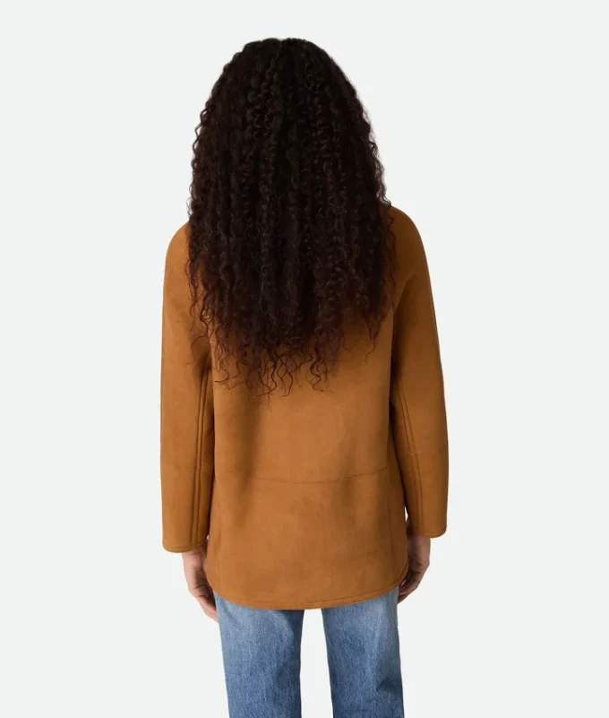 Felted Merino Shearling Coat