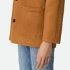 Felted Merino Shearling Coat