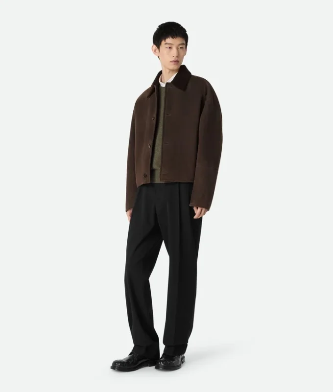 Felted Merino Shearling Jacket