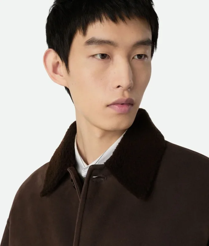 Felted Merino Shearling Jacket