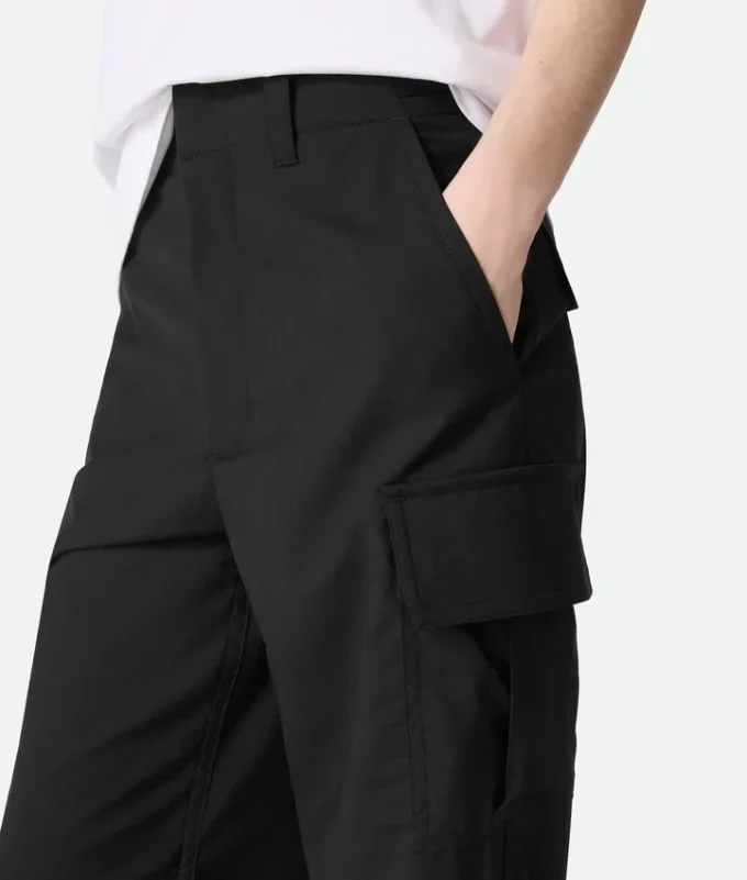 Fine Wool Cargo Pants