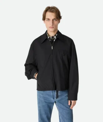 Fine Wool Kimono Blouson