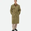 Fine Wool Trench Coat