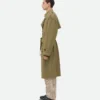 Fine Wool Trench Coat
