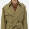 Fine Wool Trench Coat