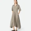Fleck Viscose Dress