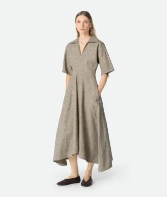Fleck Viscose Dress