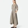 Fleck Viscose Dress
