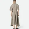 Fleck Viscose Dress
