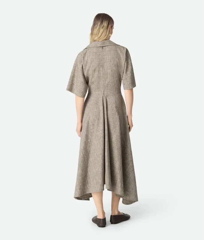 Fleck Viscose Dress