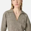 Fleck Viscose Dress