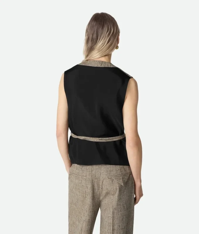 Fleck Viscose Gilet