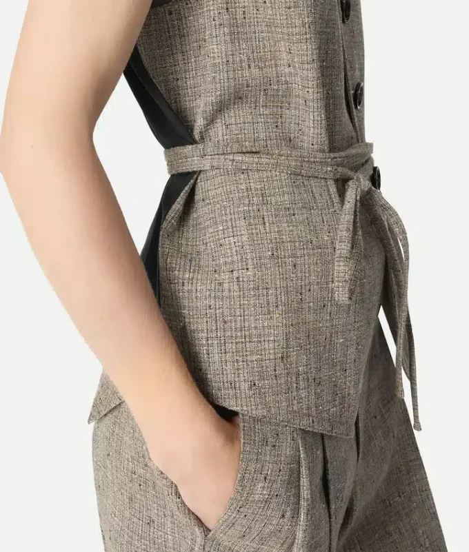 Fleck Viscose Gilet