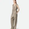 Fleck Viscose Gilet