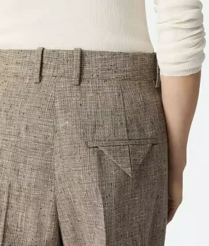 Fleck Viscose Pants