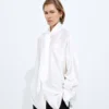 Fluid Silk Satin Shirt