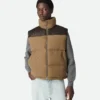Frosted Poplin Puffer Gilet