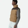 Frosted Poplin Puffer Gilet