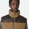 Frosted Poplin Puffer Gilet