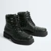 Haddock Lace-Up Ankle Boot