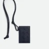 Intrecciato Badge Holder